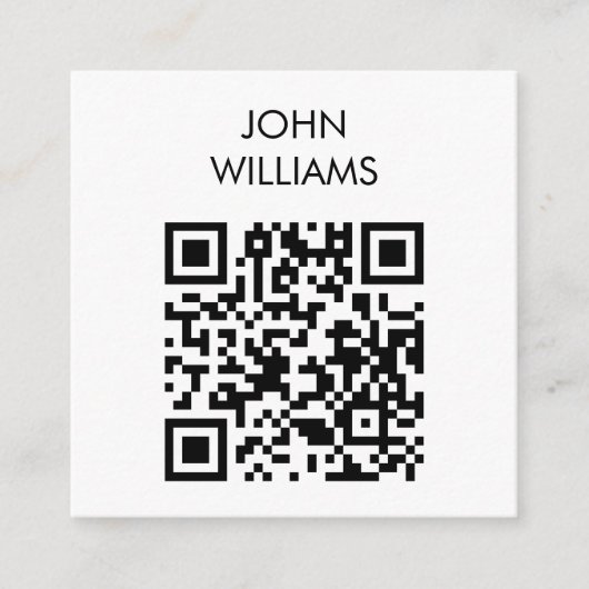 bedrijfsuitbreiding QR-code openen Informatiekaartje (Voorkant)