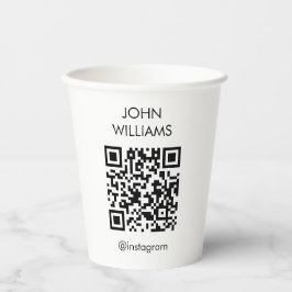  bedrijfsuitbreiding QR-code openen Papieren Bekers