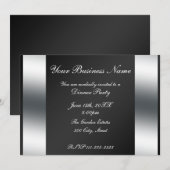 Bedrijfsuitnodiging Kaart (Voorkant / Achterkant)