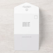 Bedrijfsupdate Logo Photo 2026 Calender Christmas All In One Uitnodiging (Buitenkant)