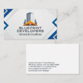 Bedrijfsvastgoed | Bouwontwikkelaars Visitekaartje (Voorkant / Achterkant)
