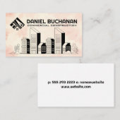 Bedrijfsvastgoed | City Skyline Visitekaartje (Voorkant / Achterkant)