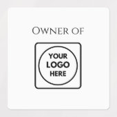 Bedrijfsvastgoed Logo | Business Asset Label (Design 2)