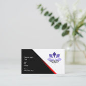 Bedrijfsvisitekaartje Visitekaartje (Staand voorkant)