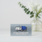 bedrijfsvoertuig | betonmenger visitekaartje (Staand voorkant)