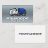 bedrijfsvoertuig | betonmenger visitekaartje (Voorkant / Achterkant)