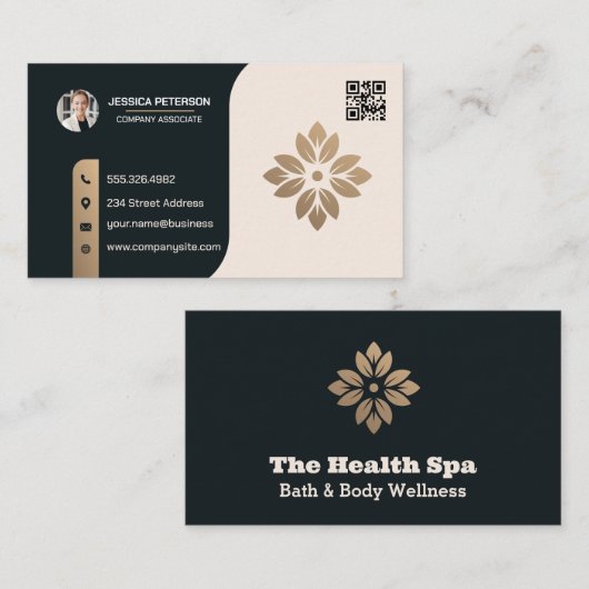 Bedrijfsvrouw | Bedrijf Visitekaartje (Voorkant / Achterkant)