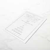 Bedrijfswaardering Champagne Tower Business Folie Uitnodiging (Gedraaid)