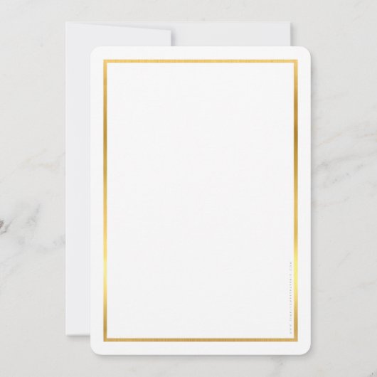 BEDRIJFSWAARDERING DINER modern zakelijk zwart Kaart (Achterkant)