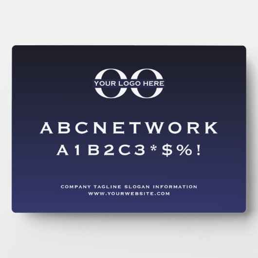 Bedrijfswachtwoord voor gastsysteem WiFi-code Fotoplaat (voorkant)