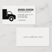 bedrijfswagen visitekaartje (Voorkant / Achterkant)