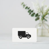 bedrijfswagen visitekaartje (Staand voorkant)
