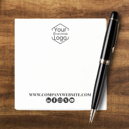 Bedrijfswebsite Social Media Professional Modern Post-it® Notes