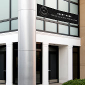 Bedrijfswebsite van bedrijf Logo Welkomstwoord Zwa Spandoek (Buitenkant Gebouw)