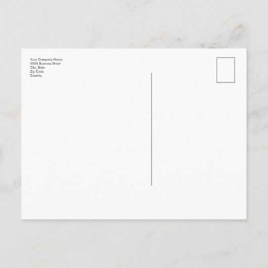 Bedrijfswebsite van logo Simple Corporate Custom Briefkaart (Achterkant)