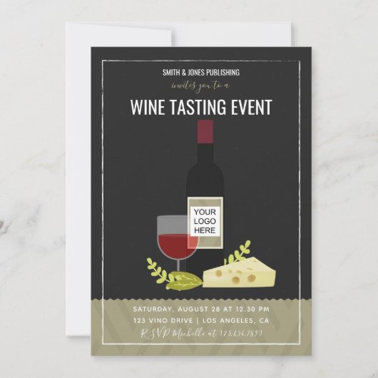 Bedrijfswijn — Wijn- en kaasmakerij Kaart (Voorkant)