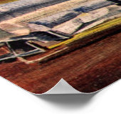  bedrijven, architecten die in een Kantoor werken Poster (Hoek)