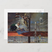  bedrijven, architecten en bouwbedrijven briefkaart (Voorkant / Achterkant)