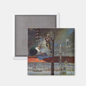  bedrijven, architecten en bouwbedrijven magneet (Voorkant / Achterkant)