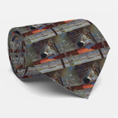 bedrijven, architecten en bouwbedrijven stropdas (Opgerold)