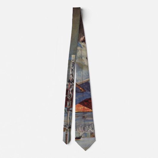  bedrijven, architecten en bouwbedrijven stropdas (Achterkant)