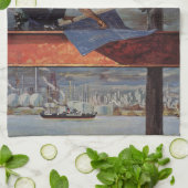 bedrijven, architecten en bouwbedrijven theedoek (Gevouwen)