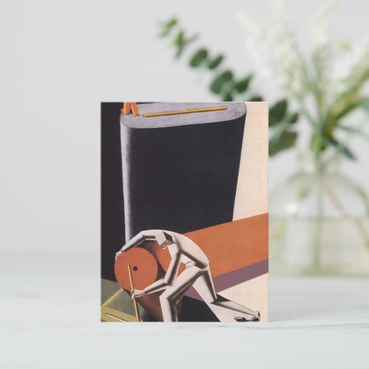  bedrijven, Art Deco-producten en textiel Briefkaart (Staand voorkant)