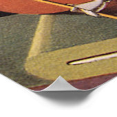 bedrijven, Art Deco-producten en textiel Poster (Hoek)