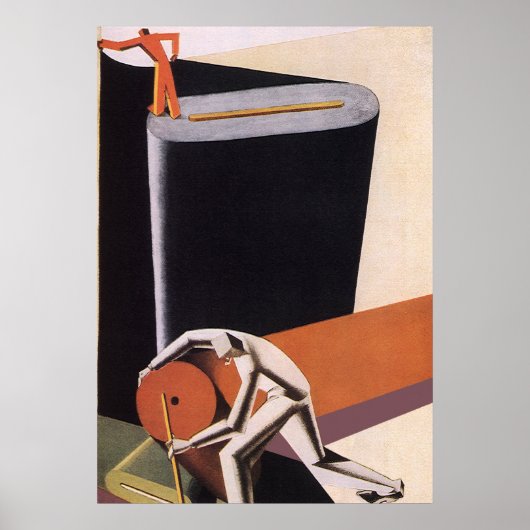 bedrijven, Art Deco-producten en textiel Poster (Voorkant)