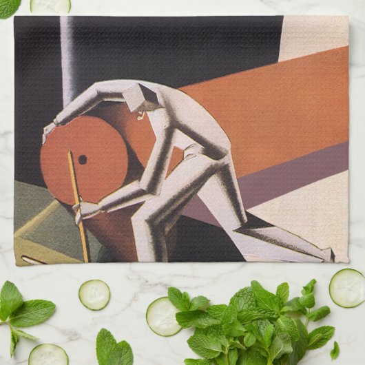  bedrijven, Art Deco-producten en textiel Theedoek (Gevouwen)