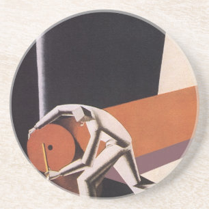 bedrijven, Art Deco-producten en textiel Zandsteen Onderzetter