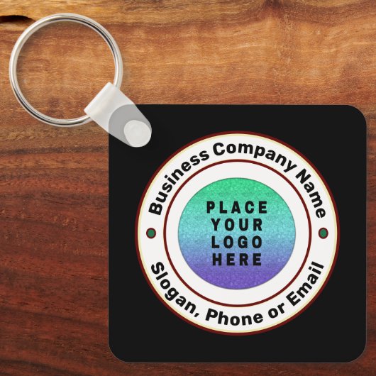 Bedrijven Bedrijf dat Aangepast op de markt brengt Sleutelhanger (Voorkant)