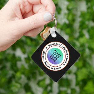 Bedrijven Bedrijf dat Aangepast op de markt brengt Sleutelhanger