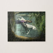 Bedrijven in het gekantelde bos legpuzzel (Horizontaal)