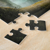 Bedrijven in het gekantelde bos legpuzzel (Zijkant)