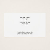 Bedrijven Logo - Aangepaste Visitekaartjes (Achterkant)