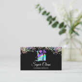 Bedrijven met professionele holografen voor het sc visitekaartje (Staand voorkant)