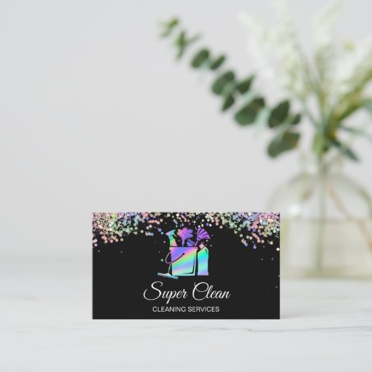 Bedrijven met professionele holografen voor het sc visitekaartje (Staand voorkant)
