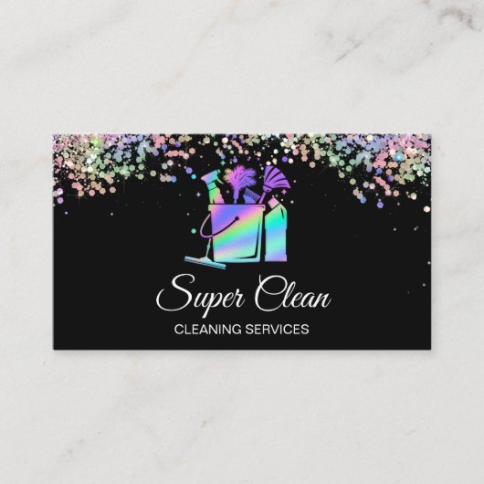 Bedrijven met professionele holografen voor het sc visitekaartje (Voorkant)