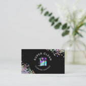 Bedrijven met professionele holografen voor het sc visitekaartje (Staand voorkant)