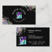 Bedrijven met professionele holografen voor het sc visitekaartje (Voorkant / Achterkant)