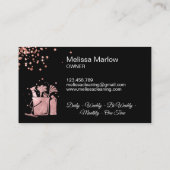 Bedrijven met professionele holografen voor het sc visitekaartje (Achterkant)