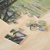  bedrijven, oliepieken met werknemers legpuzzel (Zijkant)