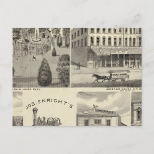 Bedrijven, San Jose, Santa Clara Briefkaart