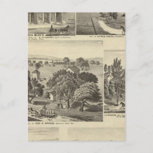 Bedrijven, vestigingen, San Jose, Mtn-Uitzicht Briefkaart