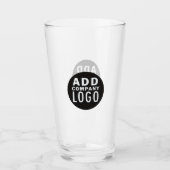 Bedrijven voegen een Logo-promotie toe Glas (Voorkant)