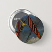  bedrijven, werknemers in de staalbouw ronde button 5,7 cm (Voorkant /achterkant)