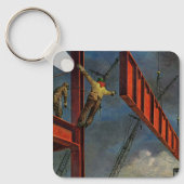  bedrijven, werknemers in de staalbouw sleutelhanger (Voorkant)