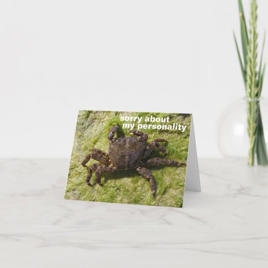 bedroevend kaart (Voorkant)