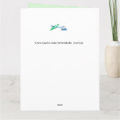 Bedrog van je: wijn met Rozen Kaart (Achterkant)